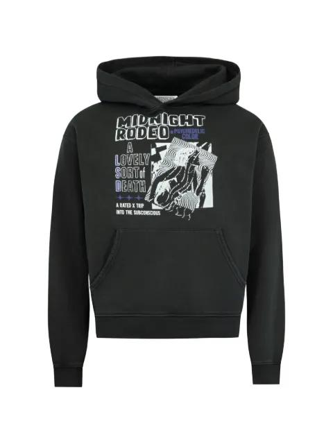 graphic-print hoodie by MIDNIGHT RODEO