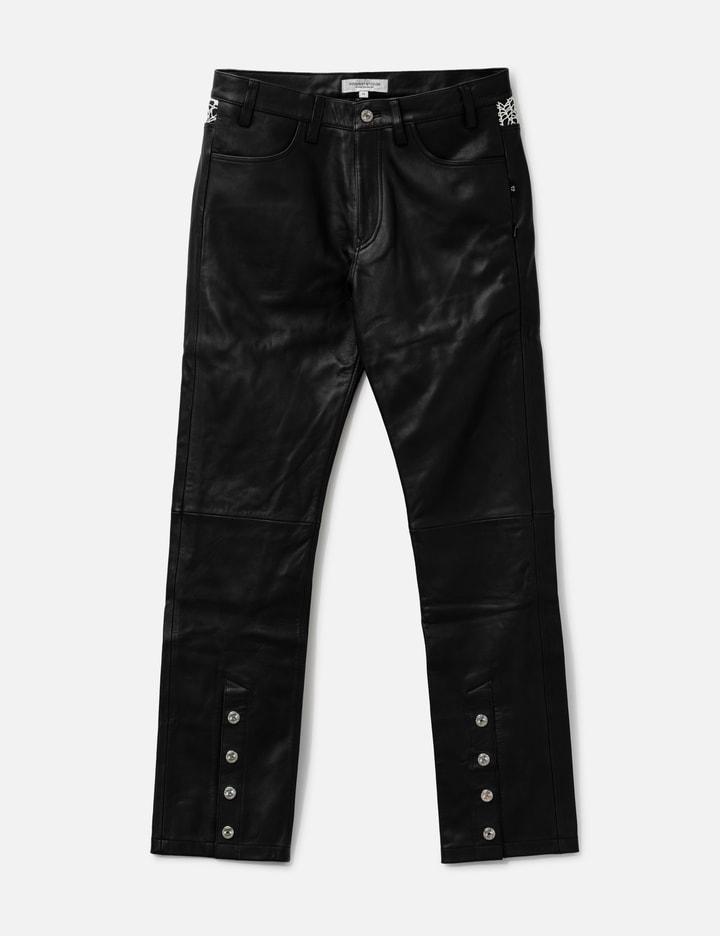 Park Ave Leather Jeans by MIDNIGHT STUDIOS
