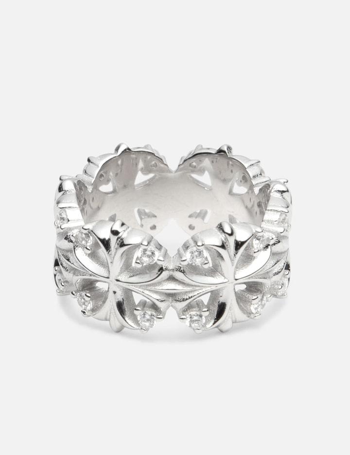 Maltese Cross Quadruplets Ring by MIDNIGHTFACTORY