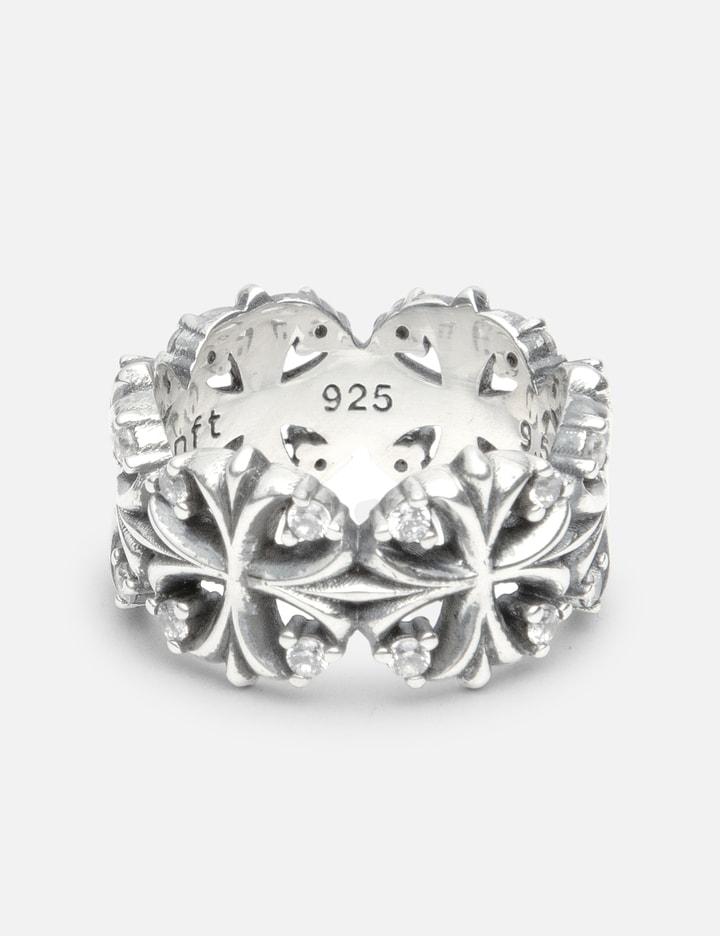 Maltese-Cross Quadruplets Ring by MIDNIGHTFACTORY