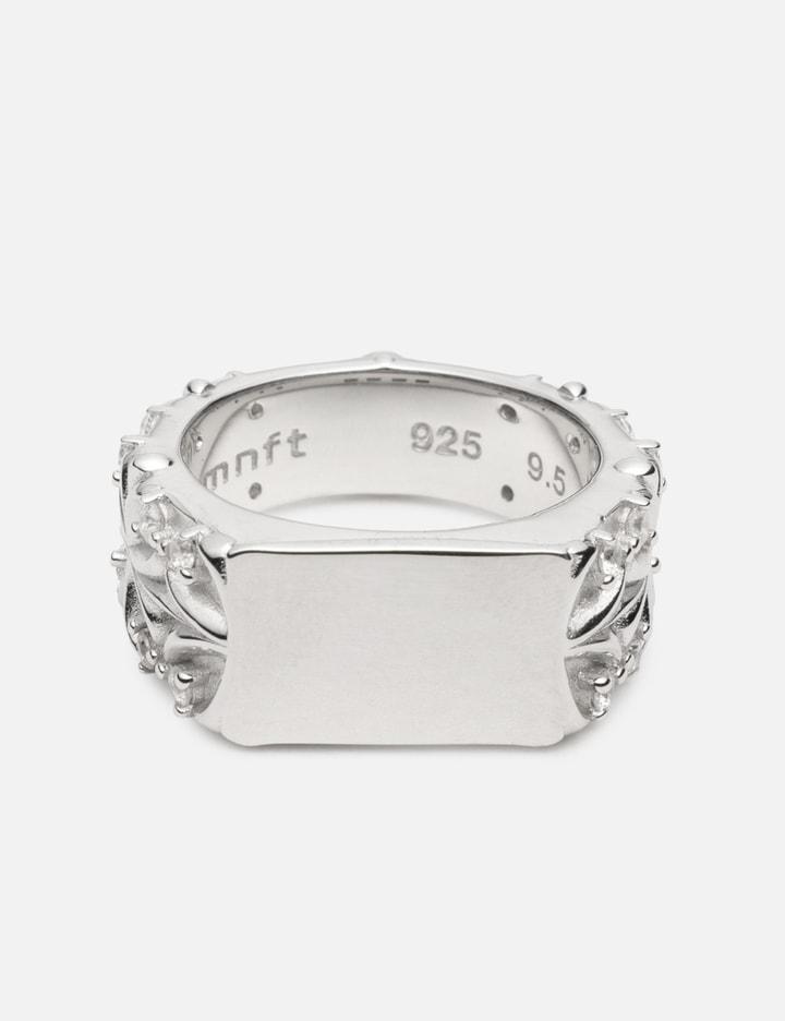 Maltese Cross Quadruplets Signet Ring by MIDNIGHTFACTORY