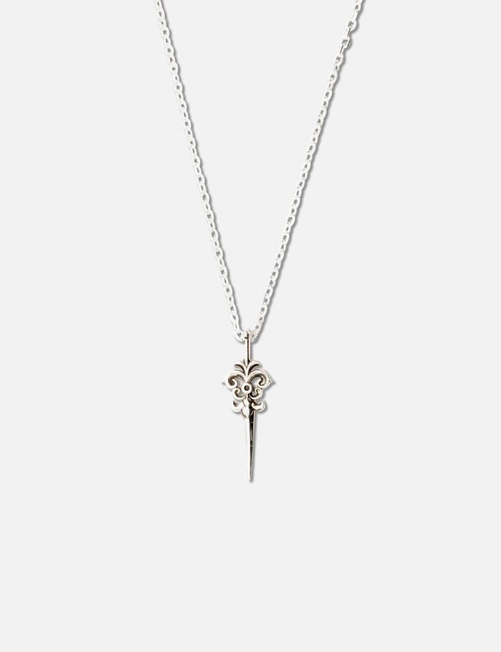 Sword Pendant Oxidised Necklace by MIDNIGHTFACTORY