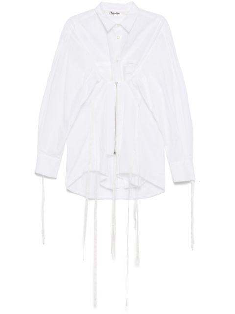 fringe detailing blouse by MIDORIKAWA