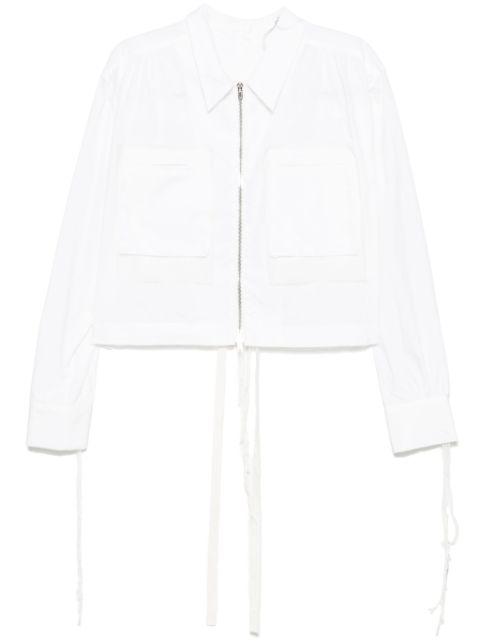 fringe detailing blouse by MIDORIKAWA