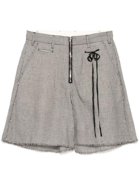 raw edge short by MIDORIKAWA