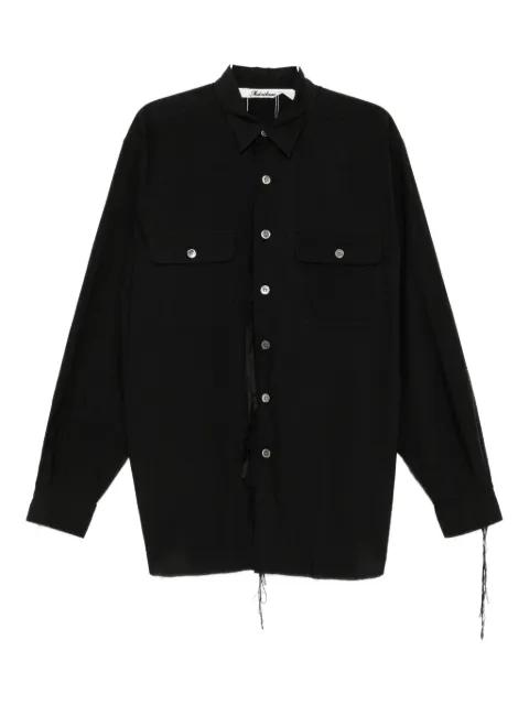 strapped shirt by MIDORIKAWA