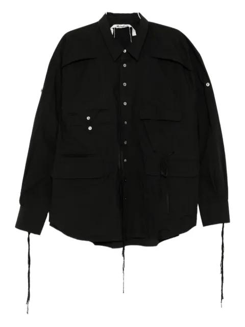 strapped shirt by MIDORIKAWA