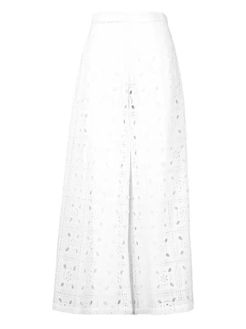 Lilly embroidered trousers by MIGUELINA
