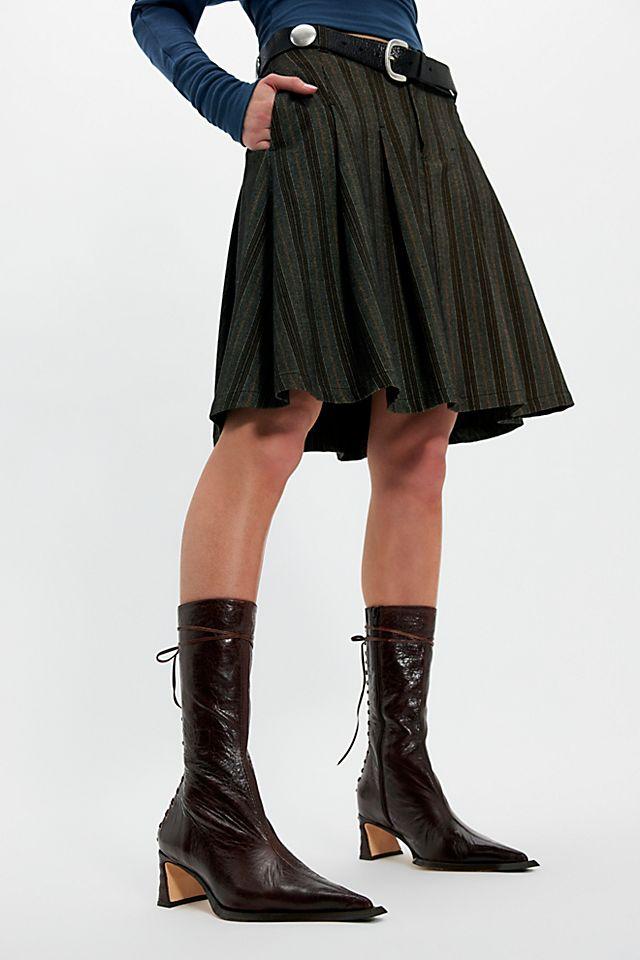 Miista Shelley Back Lace Boots by MIISTA | FREE PEOPLE