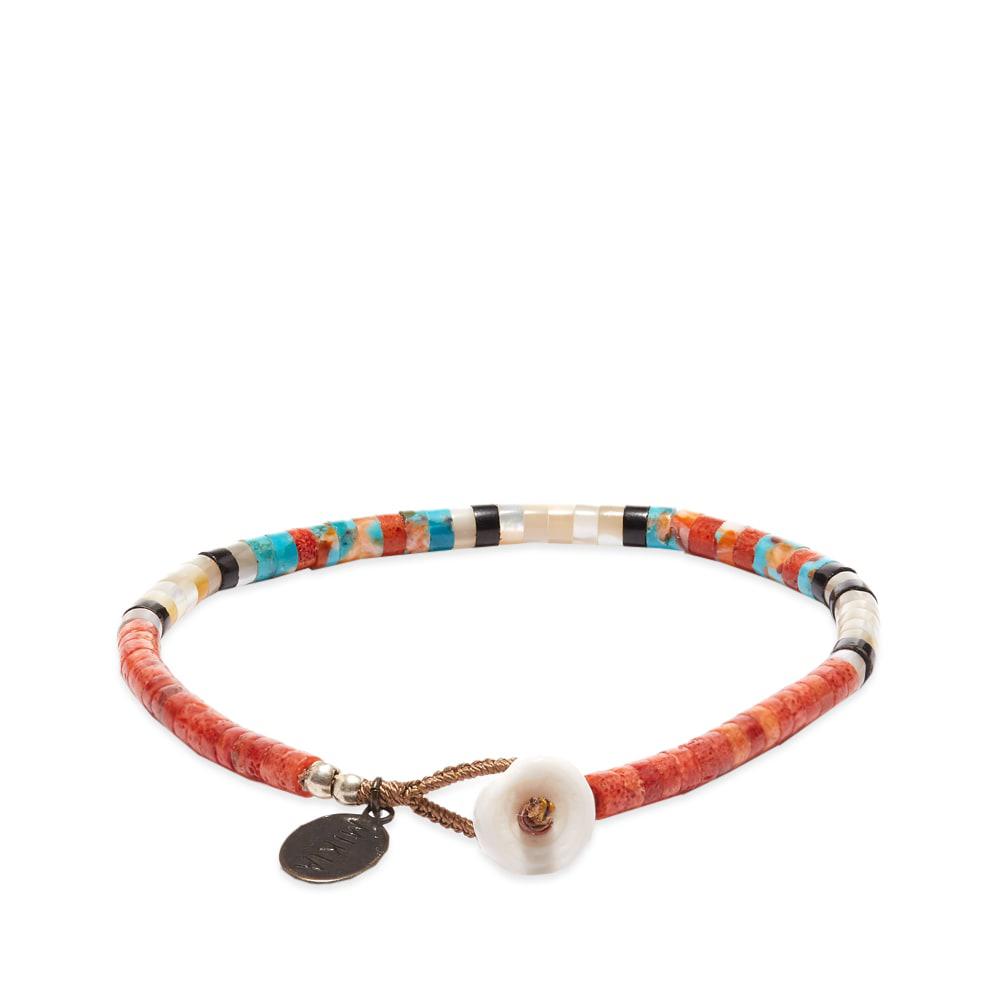 Mikia Heishi Beads Bracelet by MIKIA