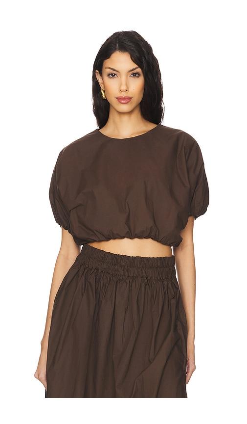 MIKOH Opihi Top in Brown by MIKOH