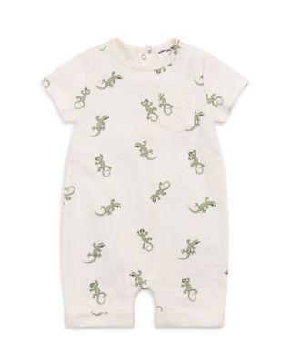 Boys' Gecko Print Romper - Baby by MILES THE LABEL