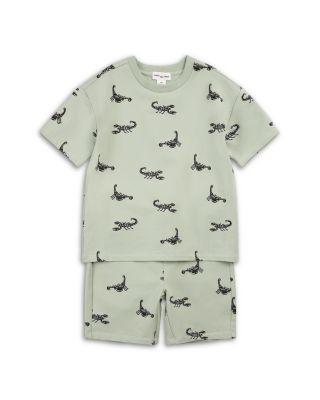 Boys' Scorpion Print Tee & Shorts Set - Baby by MILES THE LABEL