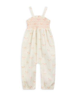 Girls' Bow Print Romper - Baby by MILES THE LABEL