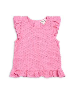 Girls' Sleeveless Textured Knit Top - Little Kid by MILES THE LABEL