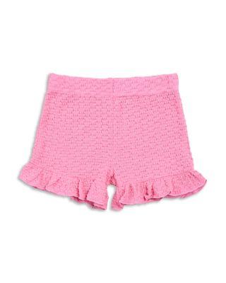 Girls' Textured Sweater Knit Shorts - Little Kid by MILES THE LABEL