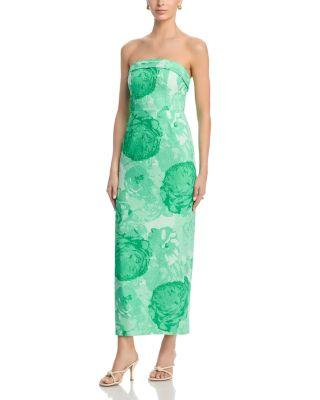 Ella Jacquard Maxi Dress by MILLY
