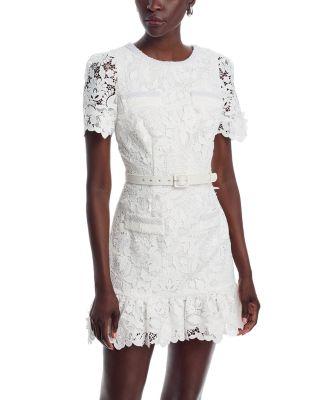 Garden Lace Mini Dress by MILLY