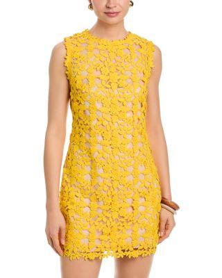 Ivette Lace Mini Dress by MILLY