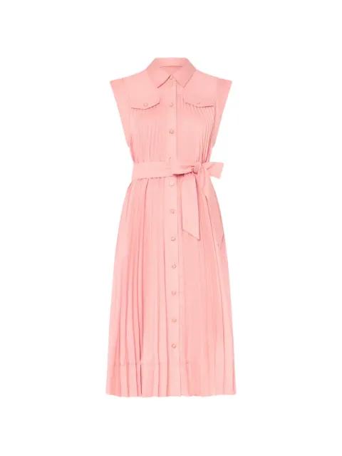 Johanna pleated dress by MILLY