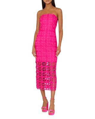 Kait Tile Lace Dress by MILLY