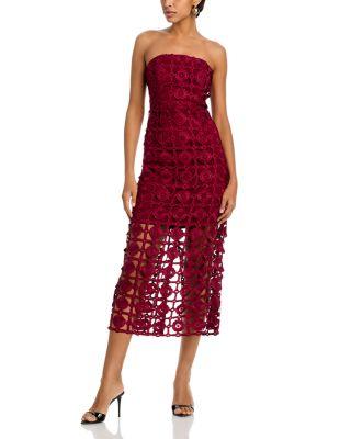 Kait Tile Lace Dress by MILLY