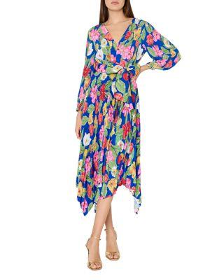 Liora Tulip Pleated Dress by MILLY