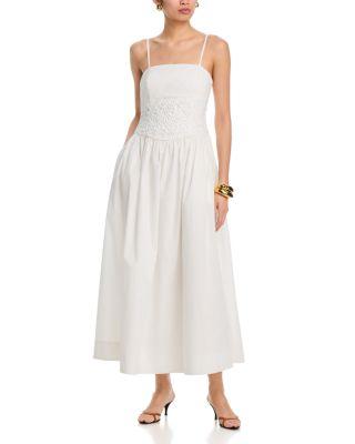 Lou Crochet Maxi Dress by MILLY