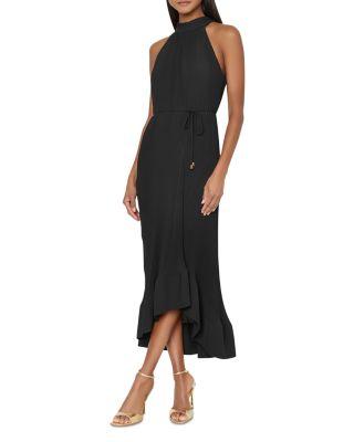 Nalani Pleated Midi Dress by MILLY