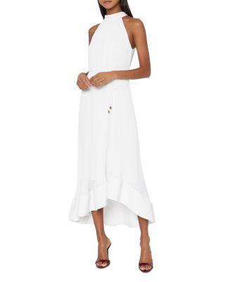 Nalani Pleated Midi Dress by MILLY