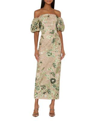 Nene Off The Shoulder Dress by MILLY