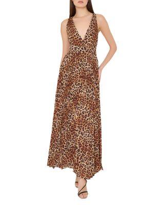 Oria Leopard Dress by MILLY