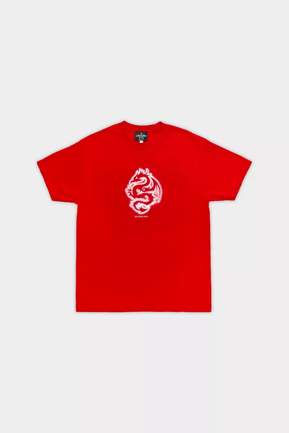 Mindblown Red Dragon Tee by MINDBLOWN