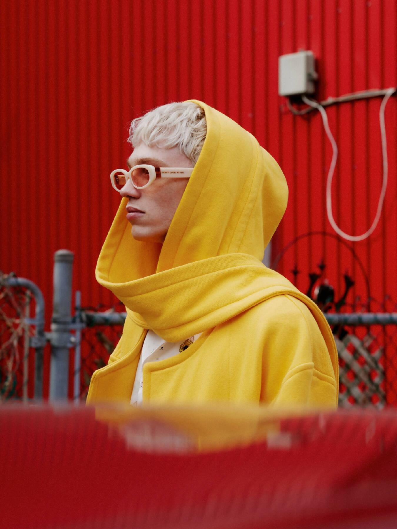Yellow Bathrobe Coat by MINDFUL PIGS