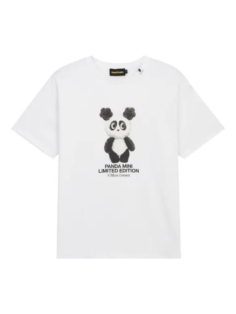 Panda Mini graphic-print T-shirt by MINI CREAM