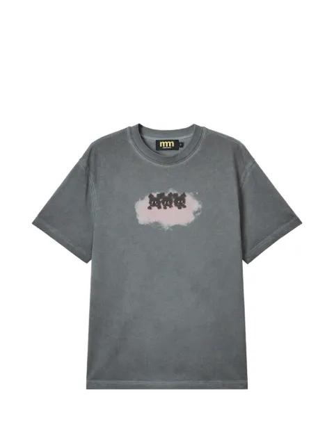 graphic-print T-shirt by MINI CREAM