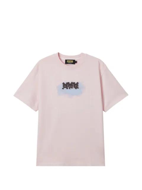 graphic-print T-shirt by MINI CREAM