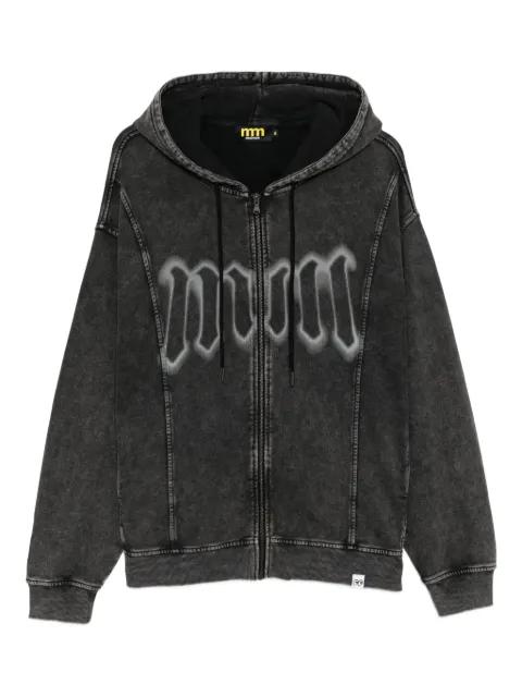 graphic-print hoodie by MINI CREAM