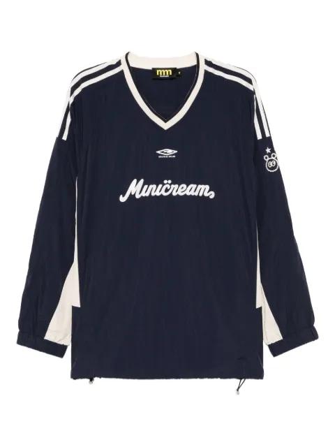 logo-printed sweatshirt by MINI CREAM