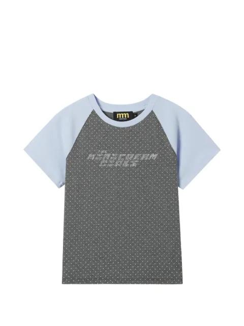 polka-dot T-shirt by MINI CREAM