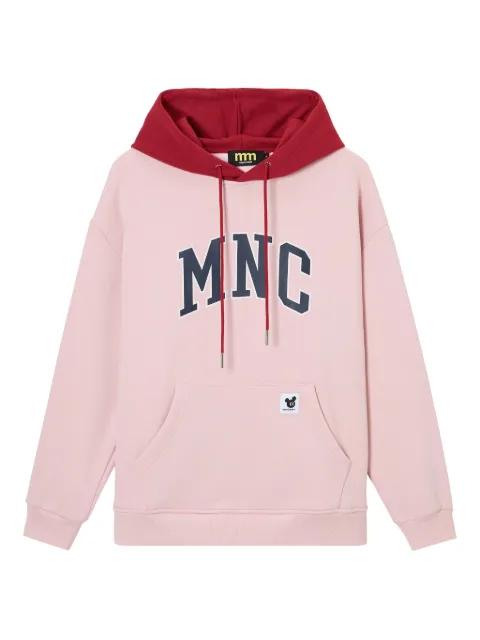 printed drawstring hoodie by MINI CREAM