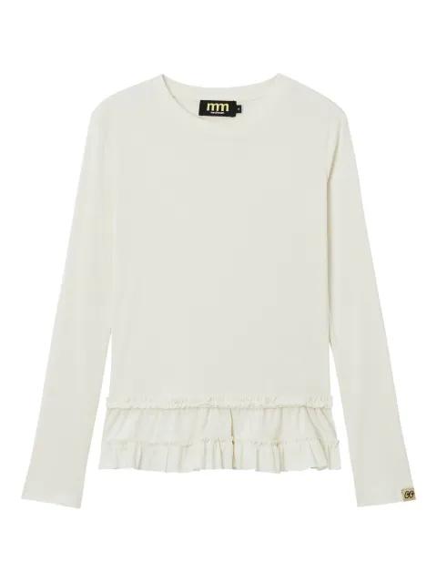 ruffled T-shirt by MINI CREAM