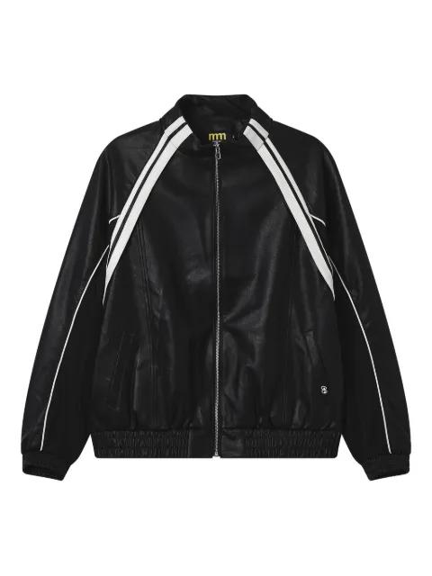 striped zip jacket by MINI CREAM