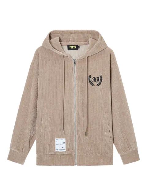 zip-up hoodie by MINI CREAM