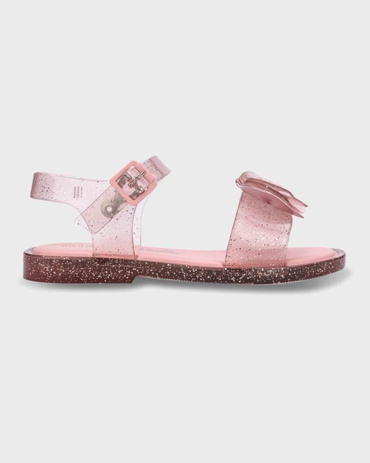 Girl's Bow PVC Sandals, Baby/Toddlers by MINI MELISSA
