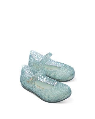 Girls' Campana Glitter Zigzag Mary Jane Flats - Walker by MINI MELISSA