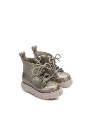 Girls' Coturno Combat Boots - Toddler by MINI MELISSA