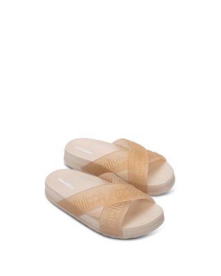 Girls' Cozy Slide M Lover II Slip On Sandals – Toddler by MINI MELISSA
