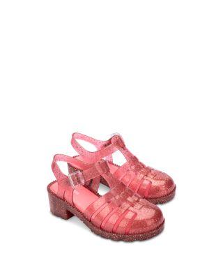 Girls' Possession Heel Glitter Sandals – Toddler by MINI MELISSA