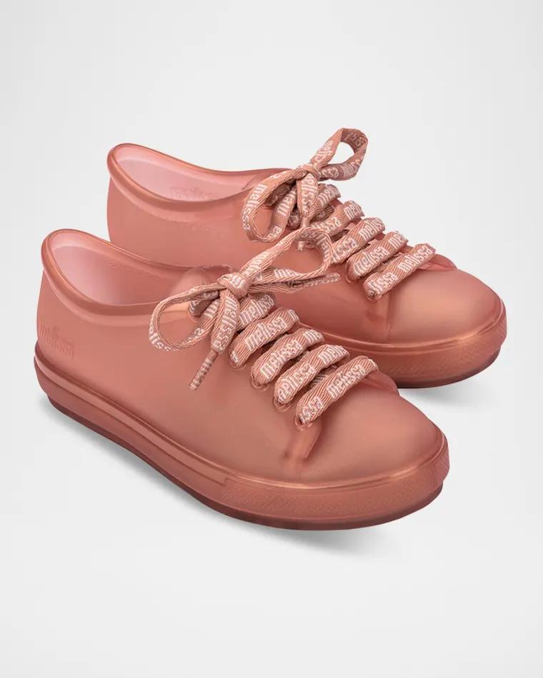 Girl's Sneakers W/ Branded Laces, Baby/Kids by MINI MELISSA